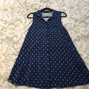 ❤️ Old Navy Patterned Swing Style Shirt Dress ❤️